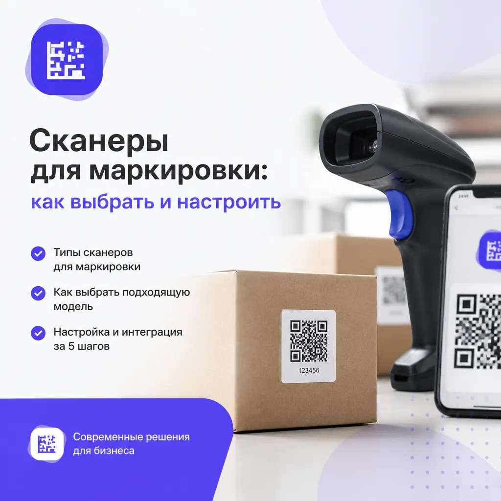 Сканеры для маркировки: как выбрать и настроить