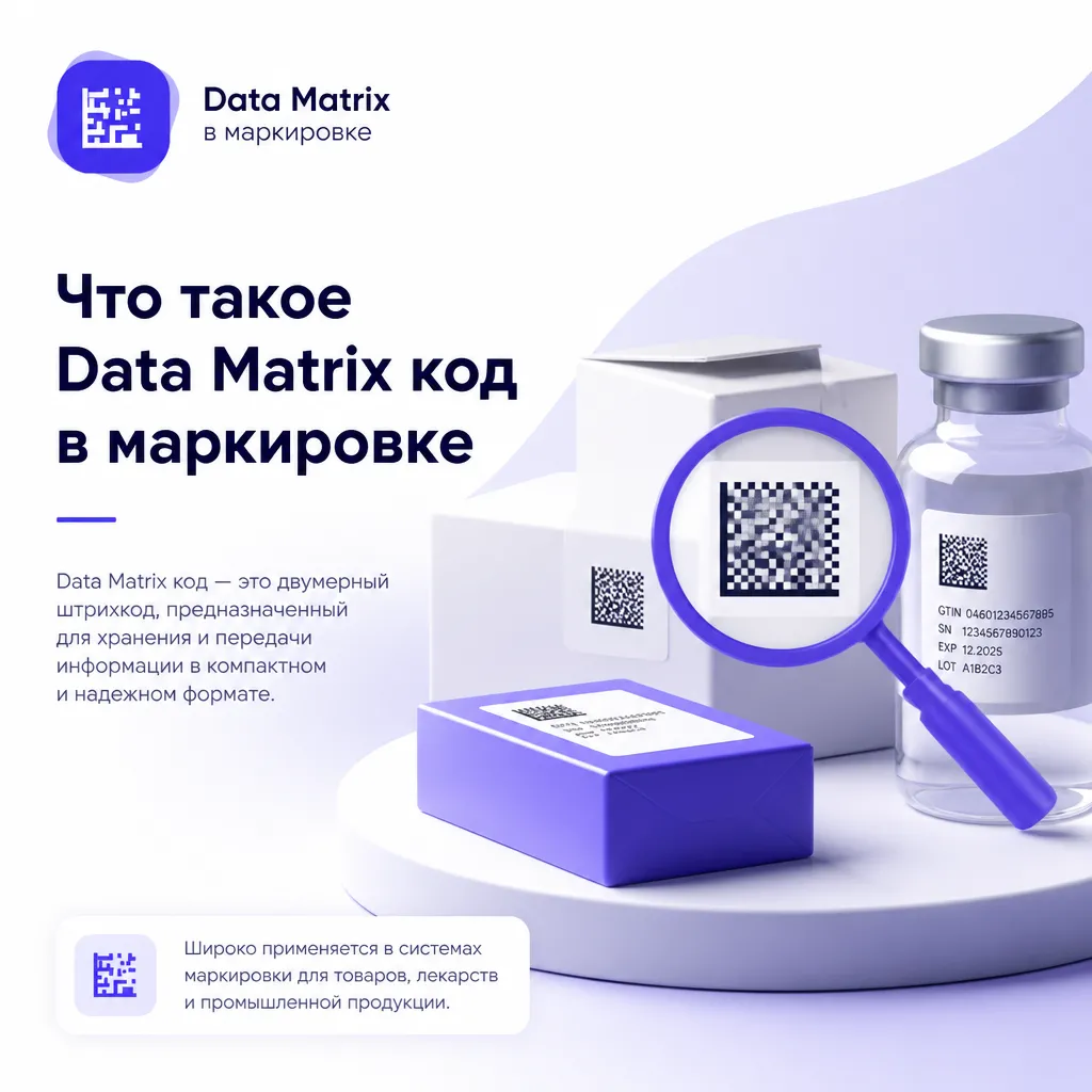Что такое Data Matrix код в маркировке