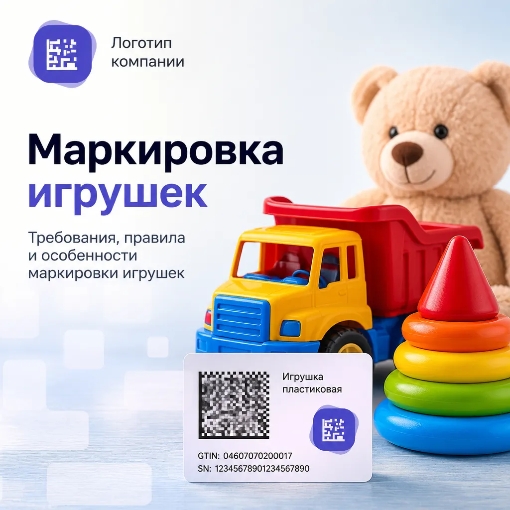 Маркировка игрушек в системе «Честный знак»: требования, сроки и пошаговое внедрение