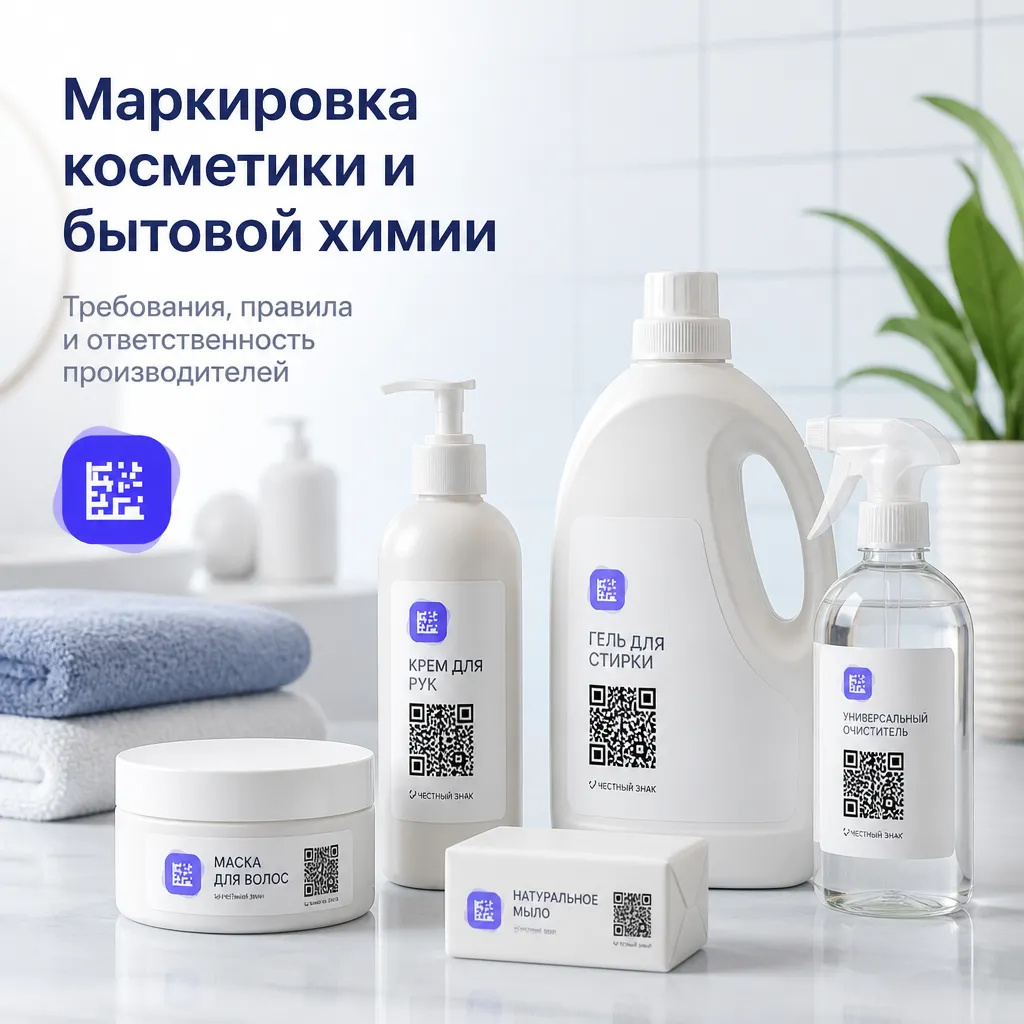 Маркировка косметики и бытовой химии
