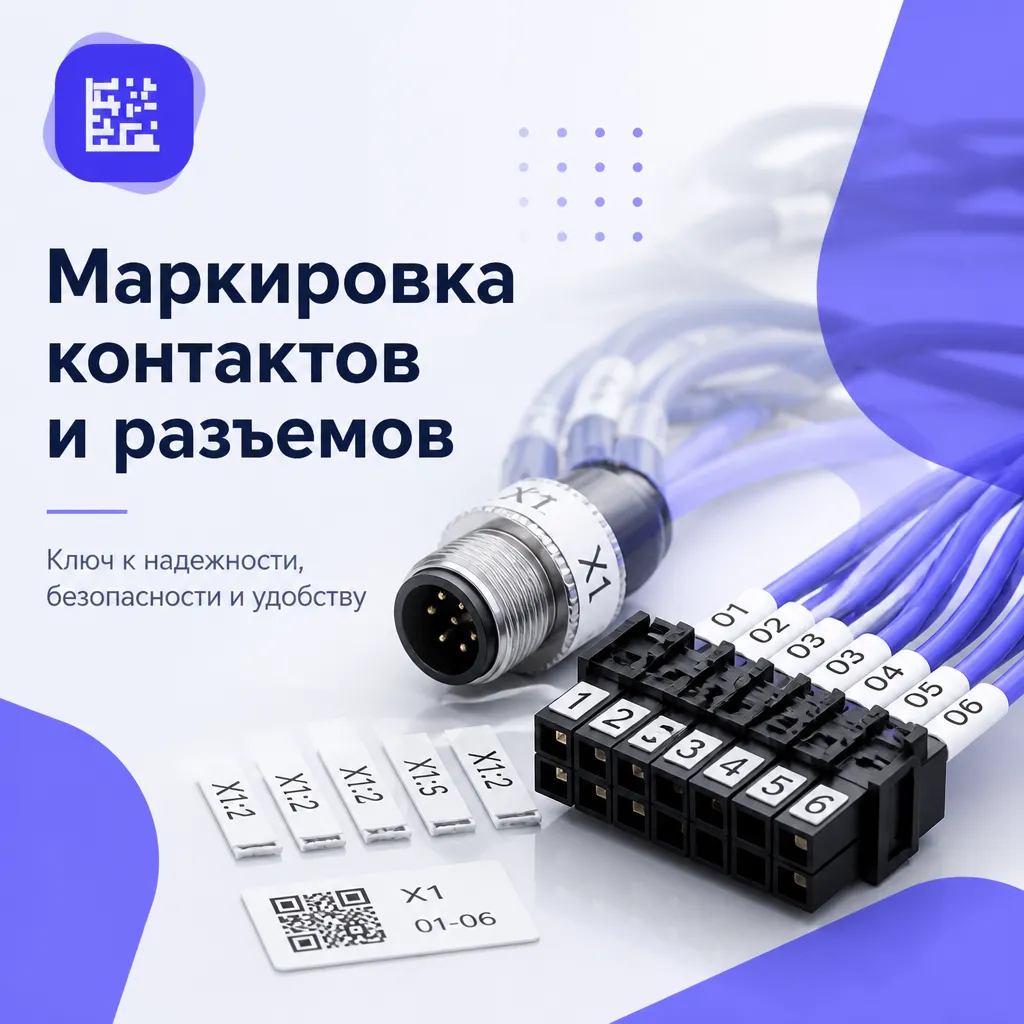 Маркировка контактов и разъемов: стандарты, цветовые коды и практические рекомендации
