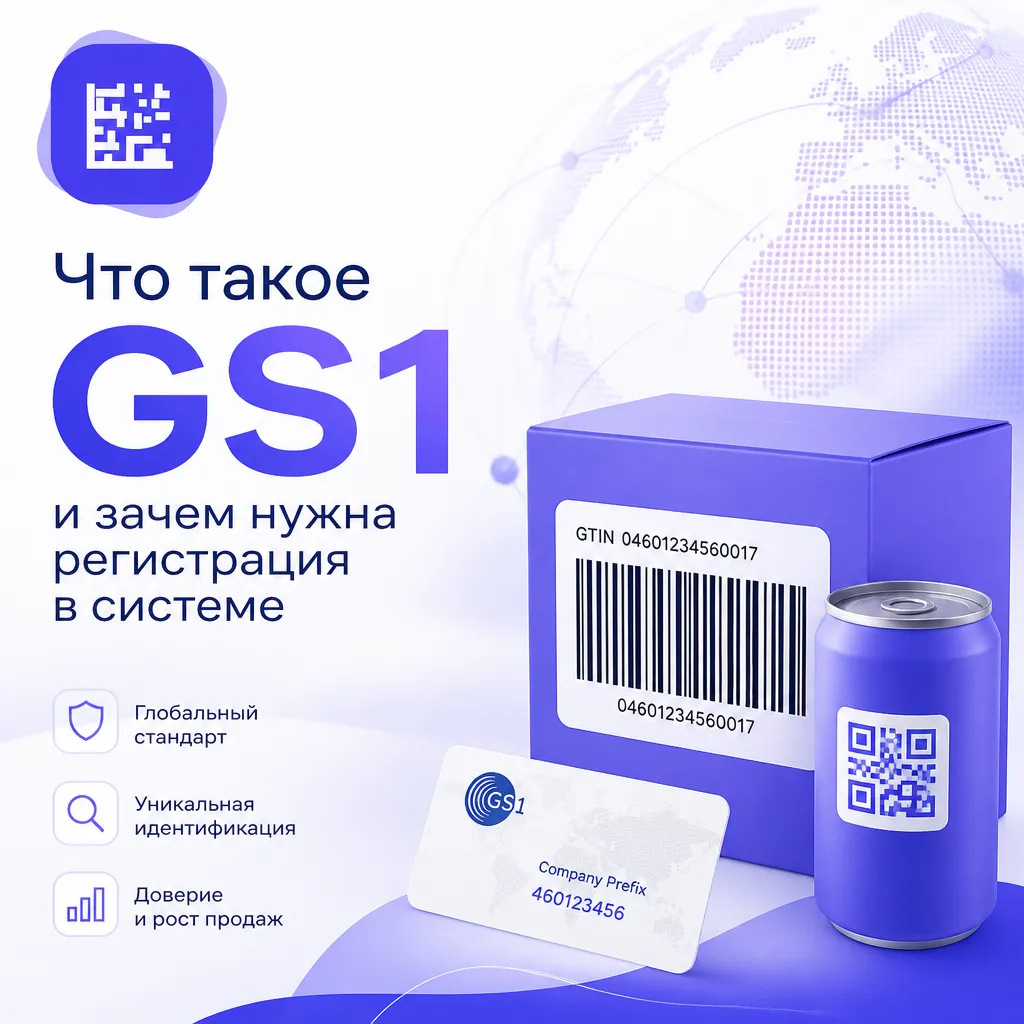Что такое GS1 и зачем нужна регистрация в системе
