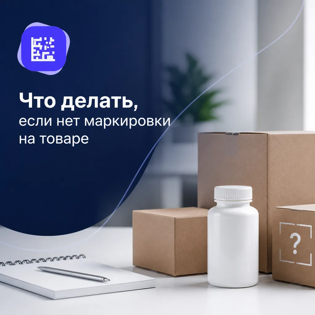 Причины отсутствия маркировки: что делать в первую очередь