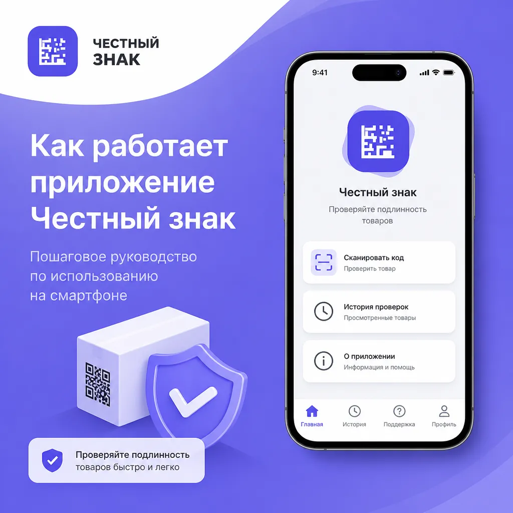 Что такое приложение «Честный знак» и зачем оно нужно