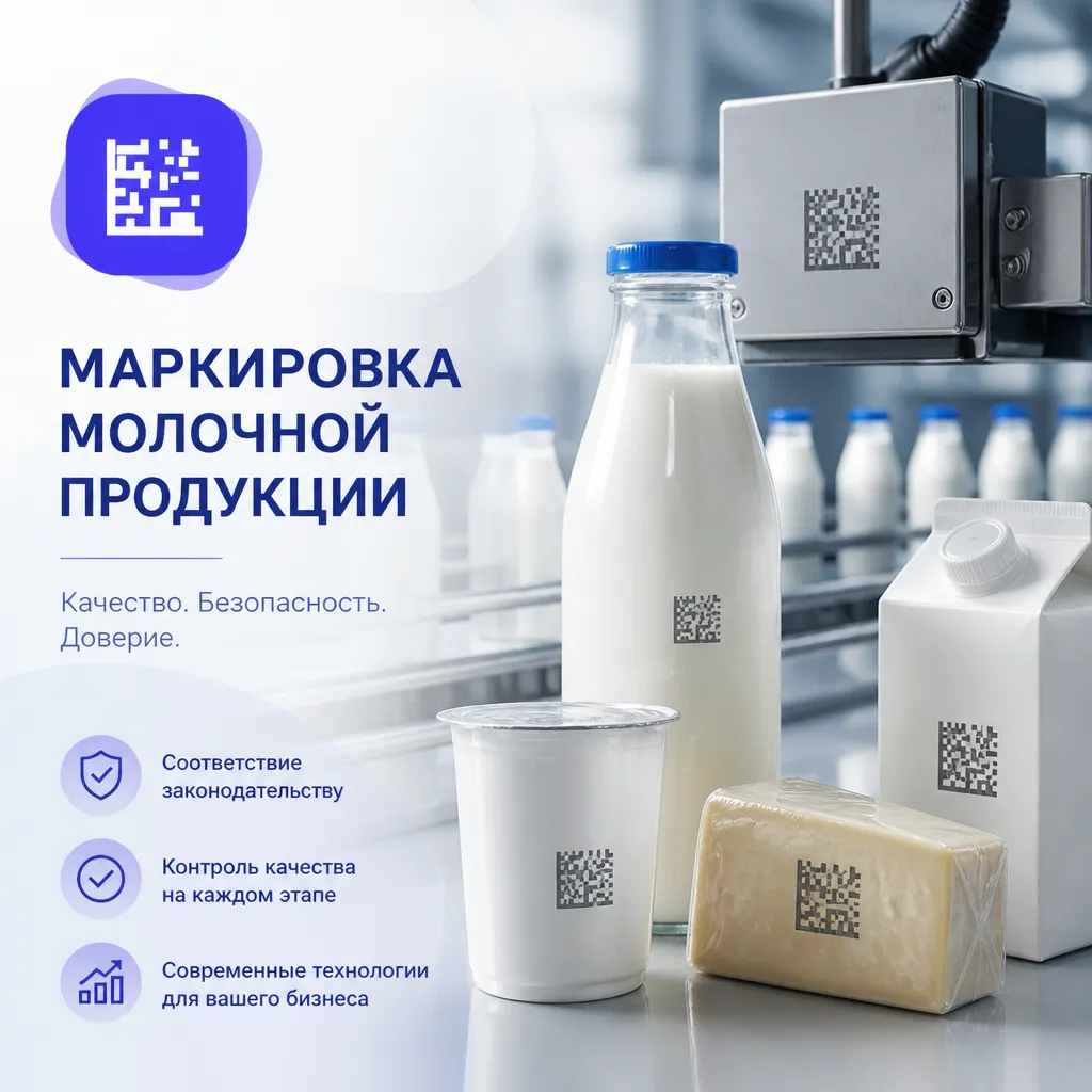 Маркировка молочной продукции