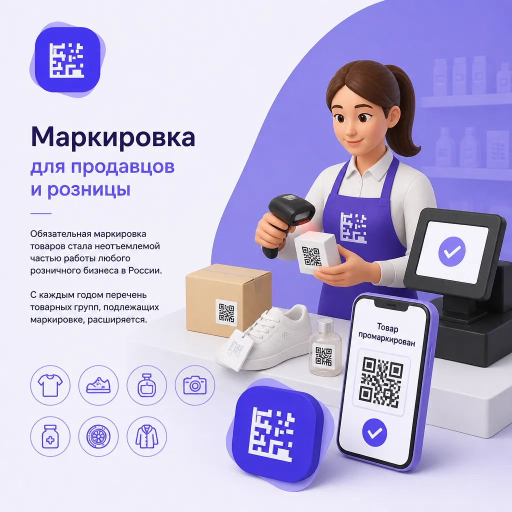 Маркировка для продавцов и розницы - иллюстрация 1