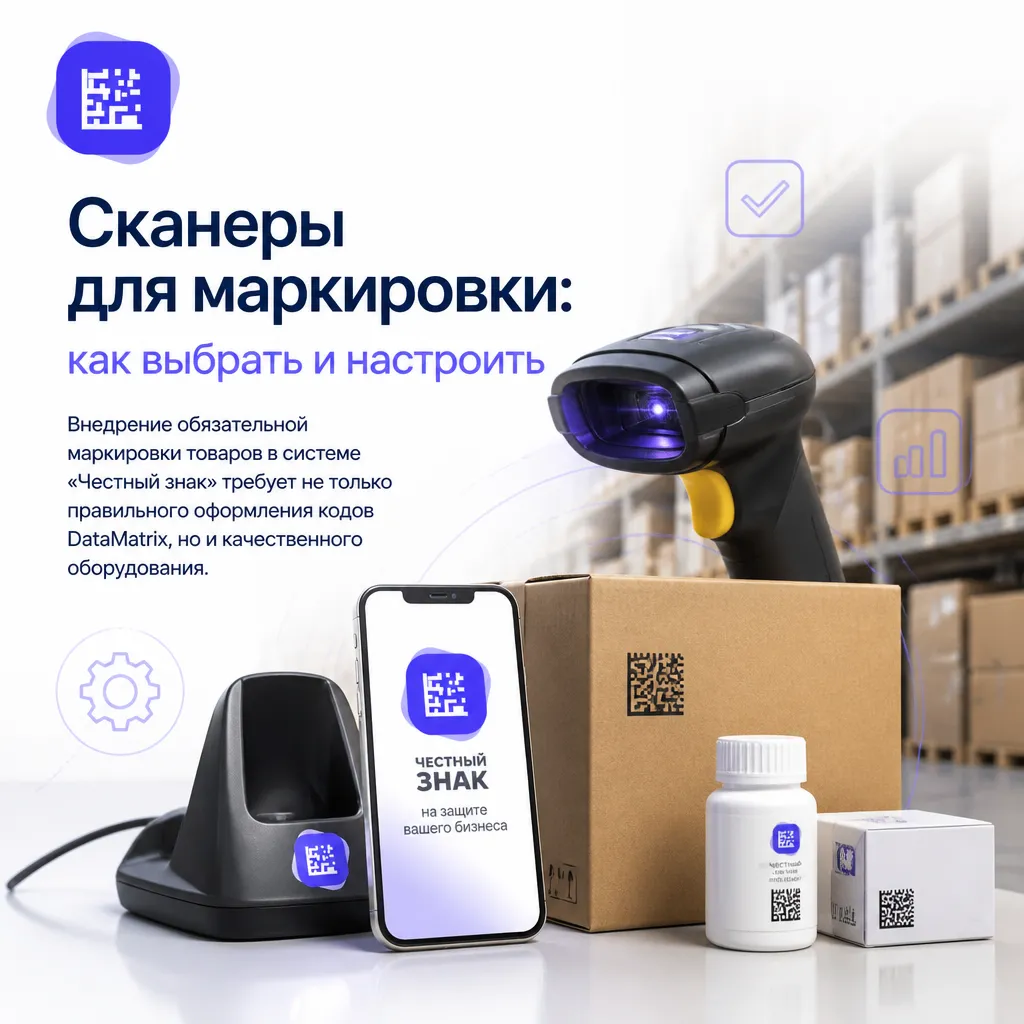 Сканеры для маркировки: как выбрать и настроить - иллюстрация 1