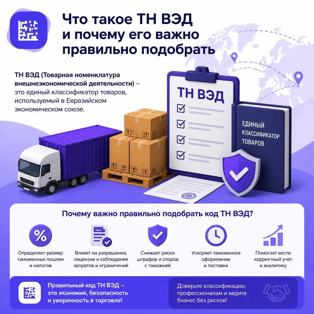 Что такое ТН ВЭД и как подобрать код