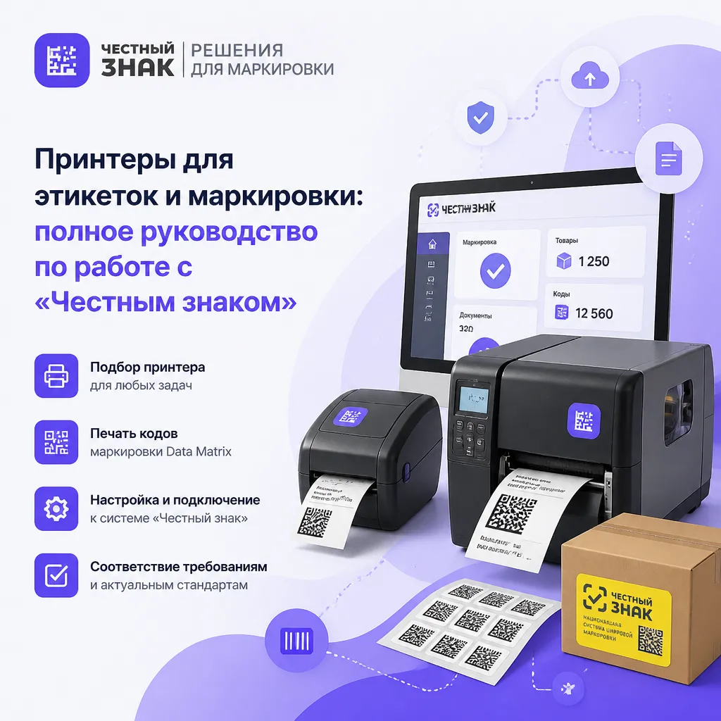Принтеры для этикеток и маркировки - иллюстрация 1