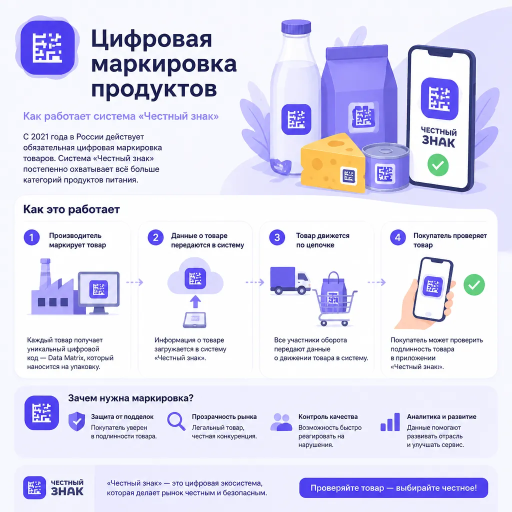 Маркировка продуктов питания - иллюстрация 1