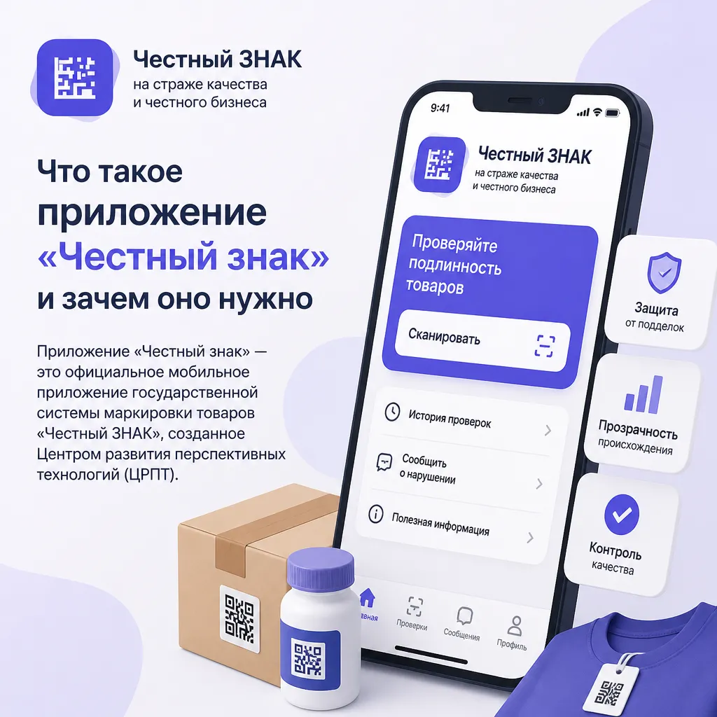 Как работает приложение Честный знак на смартфоне - иллюстрация 1