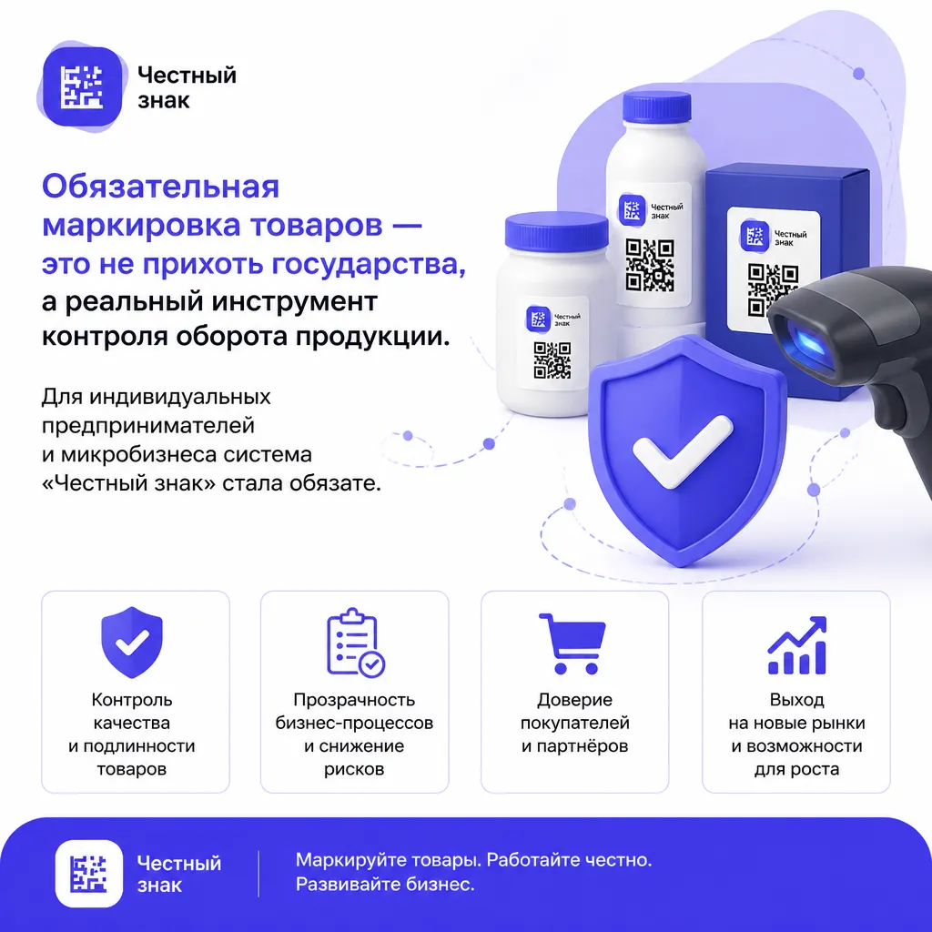 Маркировка для ИП и микробизнеса - иллюстрация 1