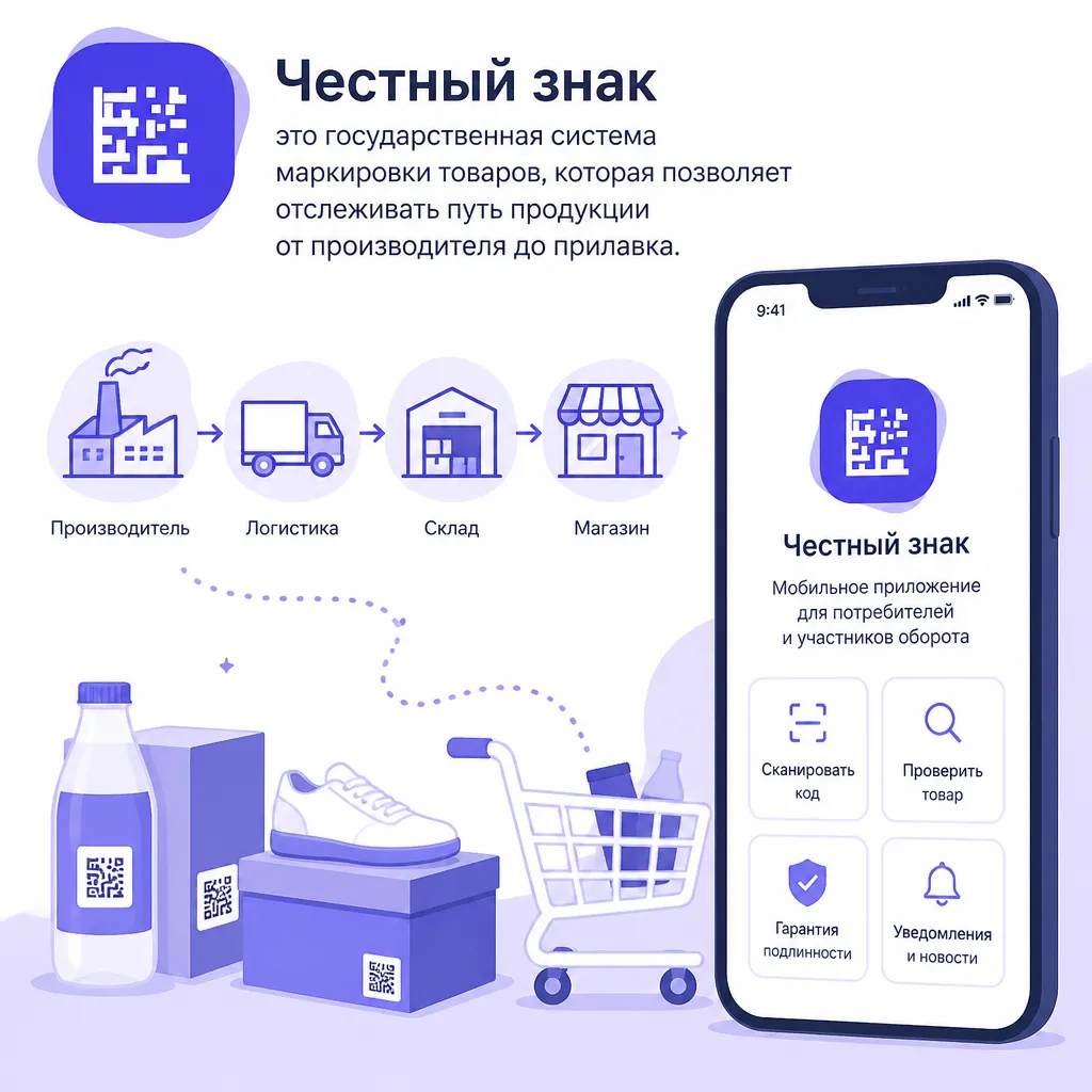 Как установить приложение Честный знак на смартфон - иллюстрация 1