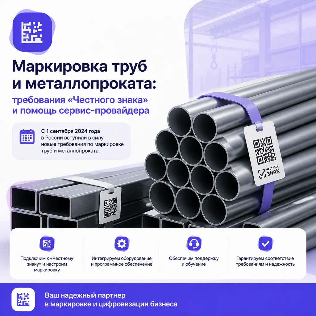 Маркировка труб и металлопроката - иллюстрация 1