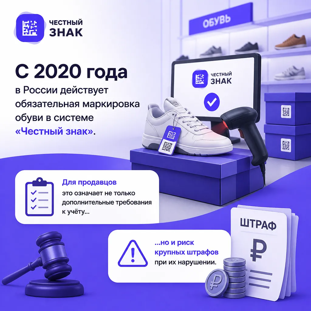Маркировка обуви: правила для продавцов - иллюстрация 1