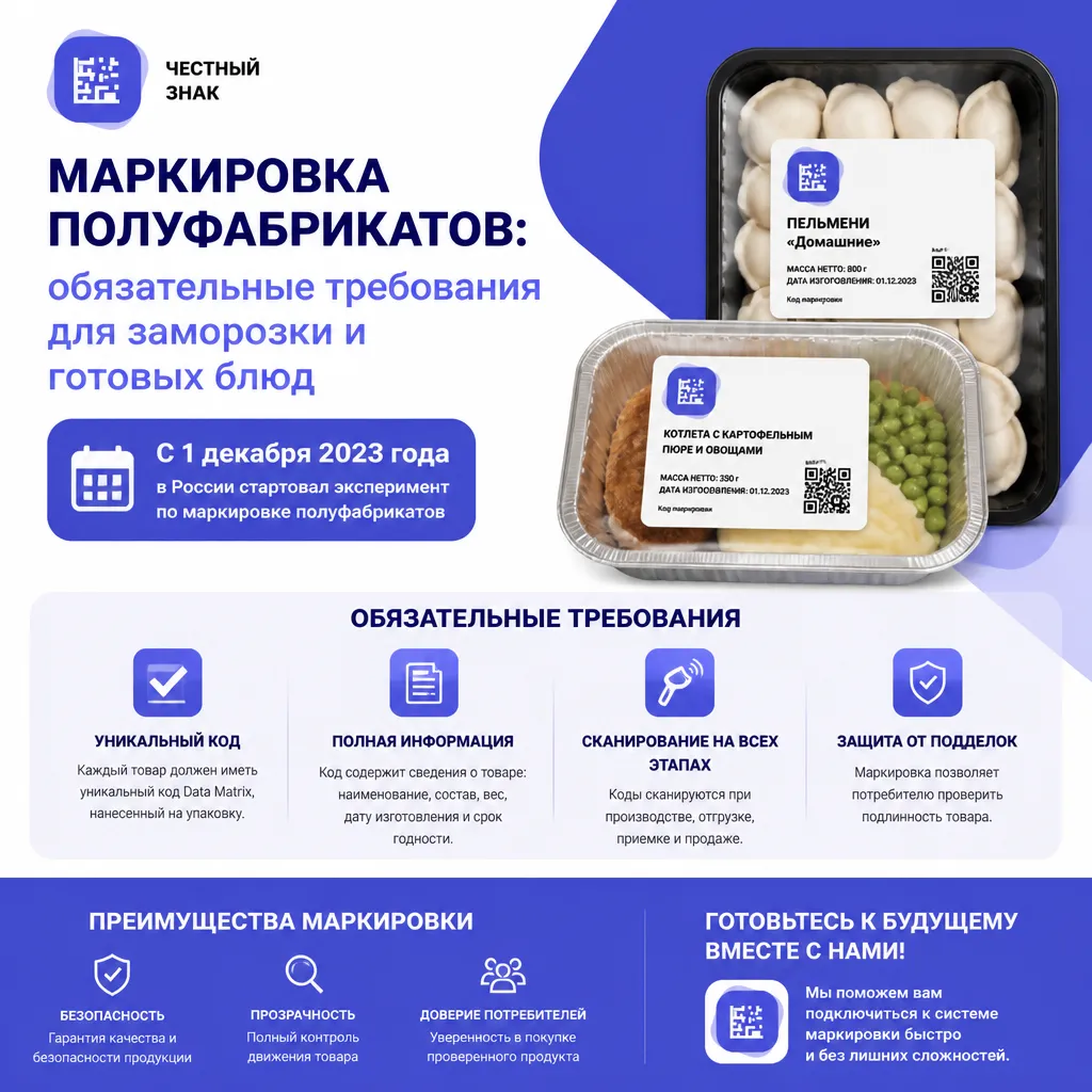 Маркировка полуфабрикатов - иллюстрация 1