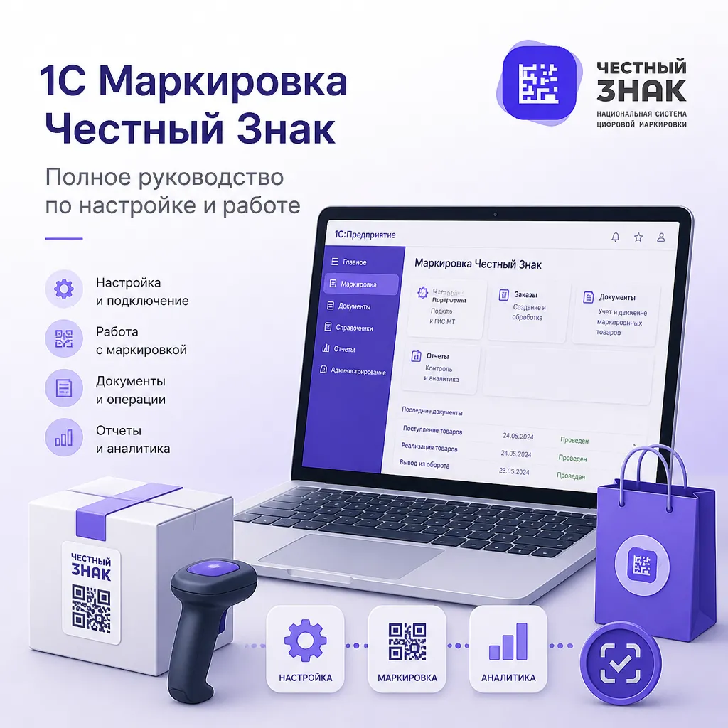1С Маркировка Честный Знак: Полное руководство по настройке и работе - иллюстрация 1